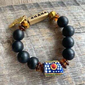 Handmade Ghana Africa Native Stretch Bracelet